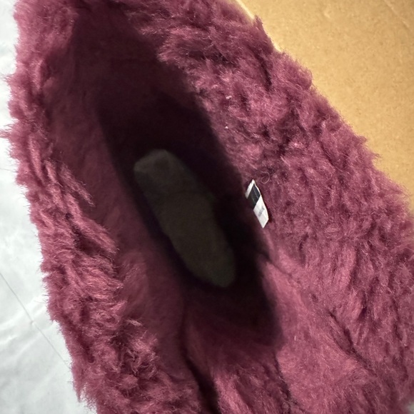 New Women’s Pink Ugg K Bailey Bow Boots Magenta Size 6 - Picture 4 of 5
